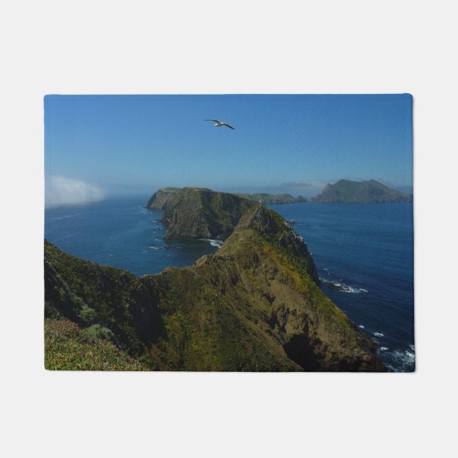 Felpudo El punto de inspiración de Anacapa en las Islas de (Anverso)