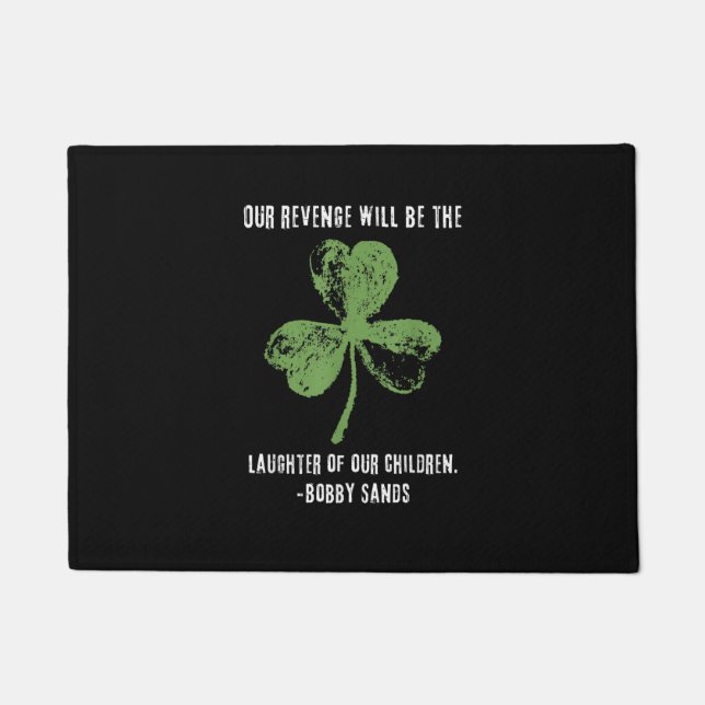 Felpudo El republicano irlandés Bobby Sands Ireland Freedo (Anverso)