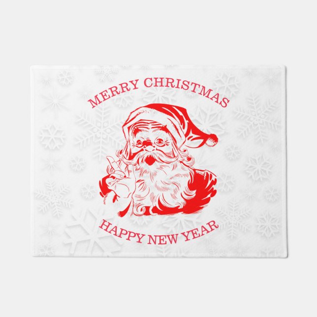 Felpudo El Santa Claus rojo (Anverso)