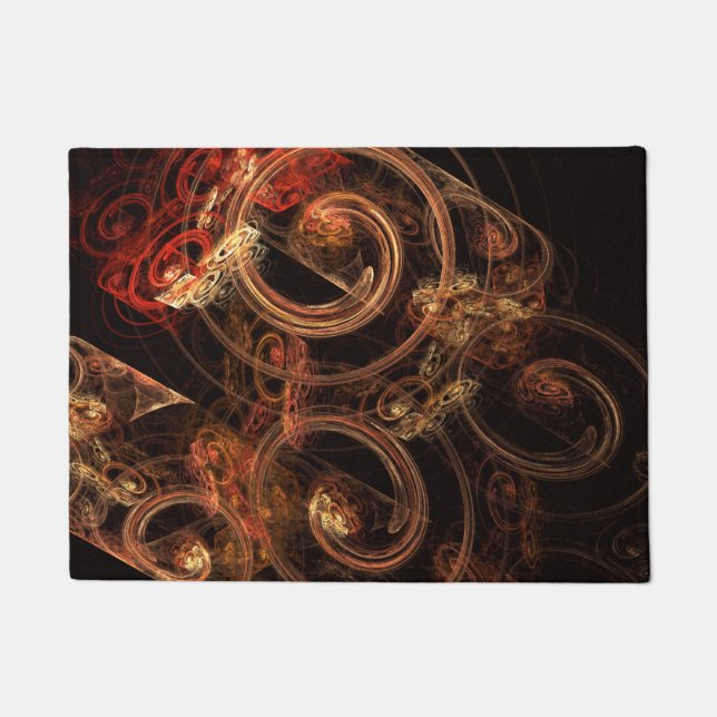 Felpudo El sonido del arte abstracto de la música (Anverso)