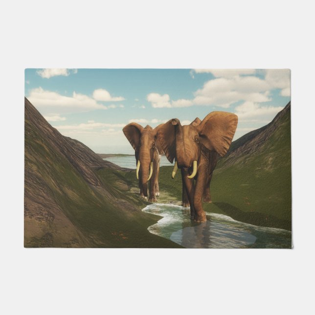 Felpudo Elefante (Anverso)