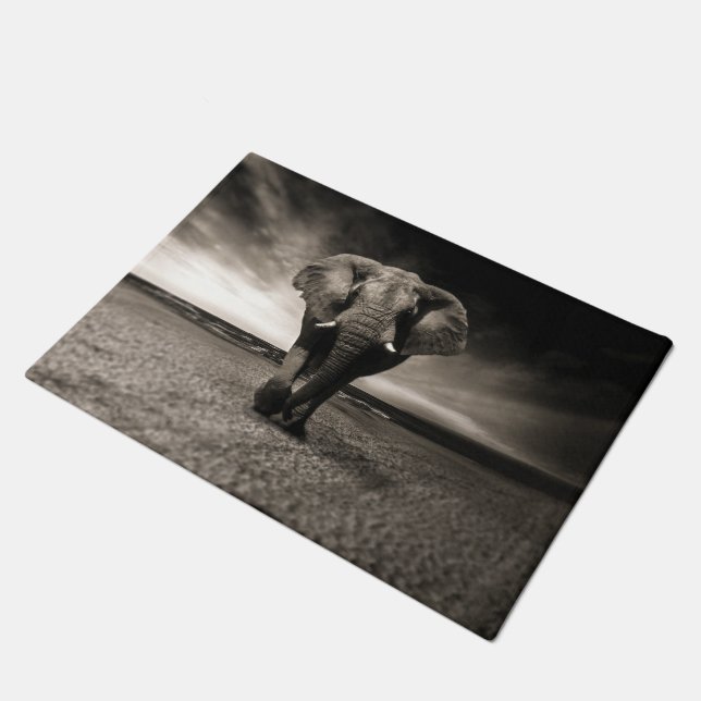 Felpudo Elefante a la carrera (Angular)
