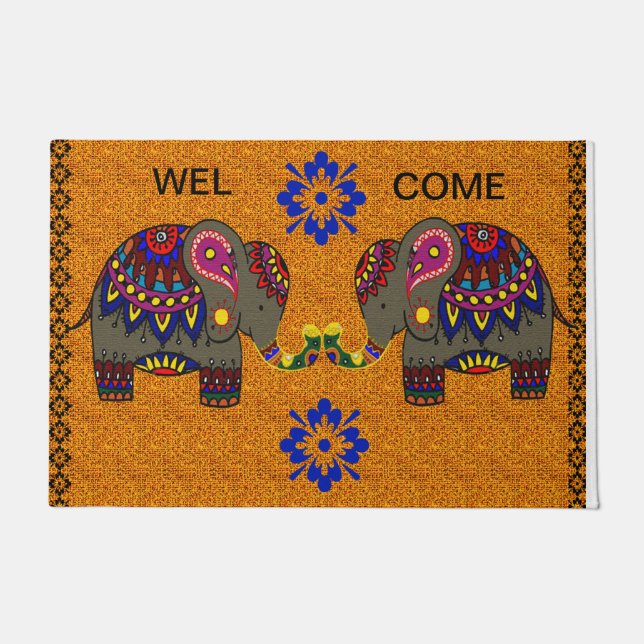 Felpudo Elefante Doormat (Anverso)
