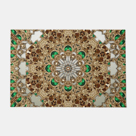 Felpudo Elegant Gold Ornate Doormat