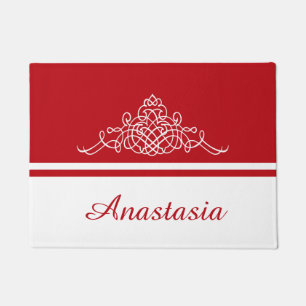 Felpudo Elegante diseño floral