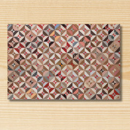 Felpudo Elegante patrón de corte de mosaico antiguo