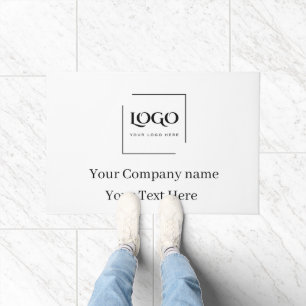 Felpudo Elegante plantilla personalizada de tu logotipo