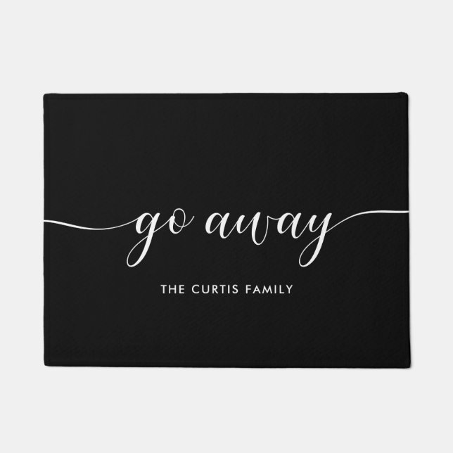 Felpudo Elegante Vete (Anverso)