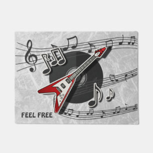 Felpudo Elementos musicales
