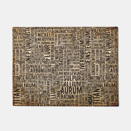 Felpudo Elementos químicos