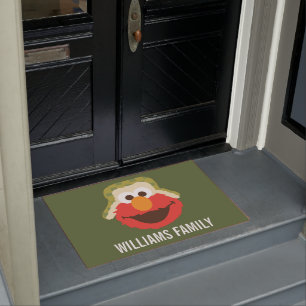 Felpudo Elmo Woodland Face Añadir su nombre