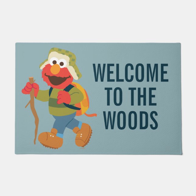 Felpudo Elmo Woodland Hike | Añadir tu mensaje (Anverso)