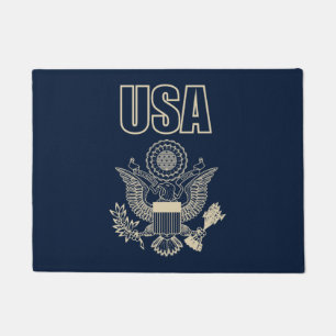 Felpudo emblema nacional de los Estados Unidos