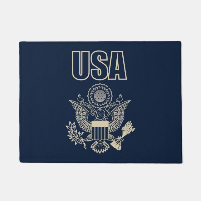 Felpudo emblema nacional de los Estados Unidos (Anverso)