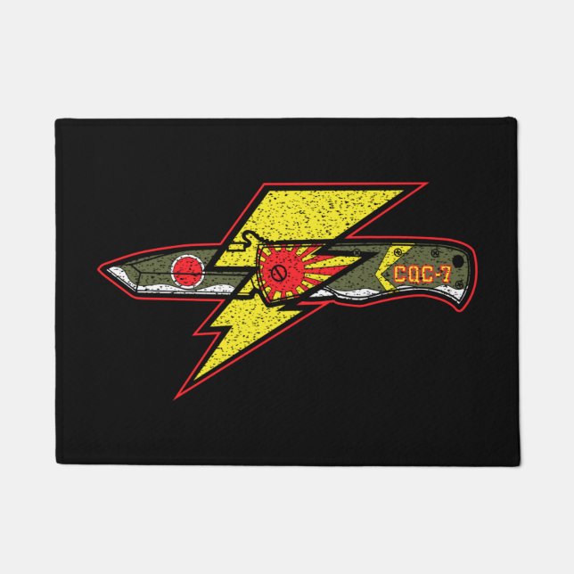 Felpudo Emerson Knives CQC-7 Kamikaze Bate de toalla de go (Anverso)