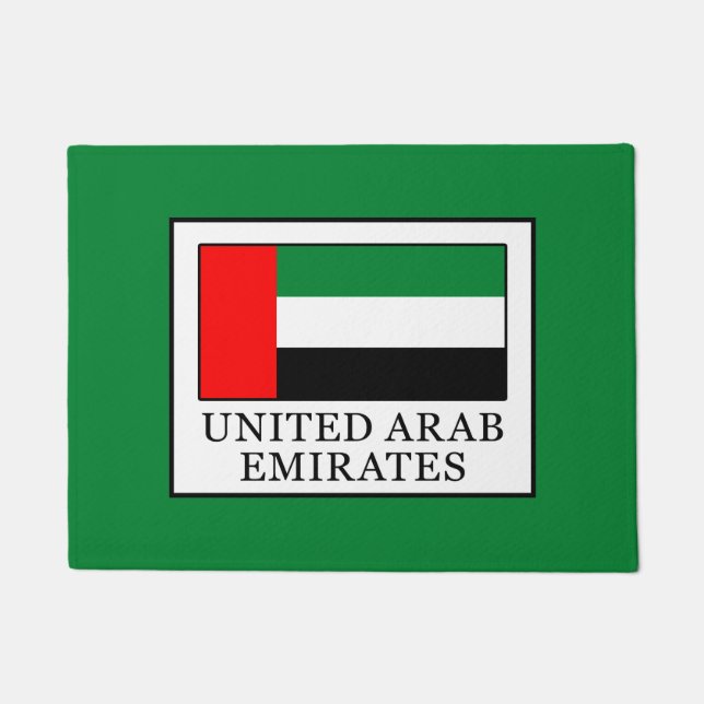 Felpudo Emiratos Árabes Unidos (Anverso)
