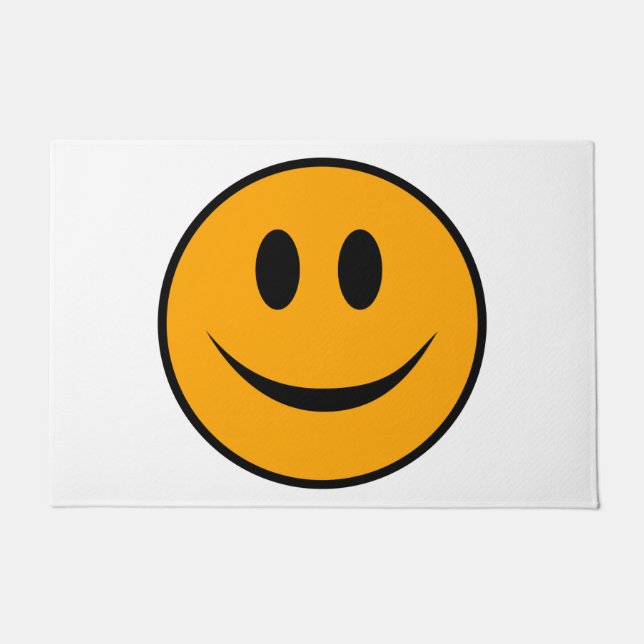 Felpudo Emoji Cara Sonriente (Anverso)