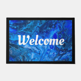 Felpudo "En el azul profundo"