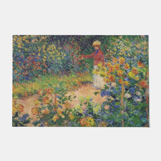Felpudo En el jardín, Monet (Anverso)
