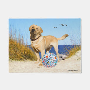Felpudo "En la playa" Doormat