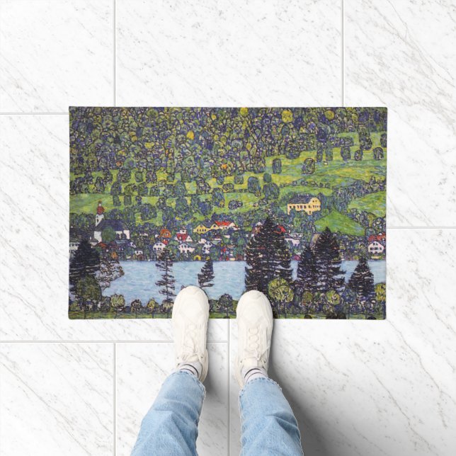 Felpudo En Lake Atter, Gustav Klimt (Interior)