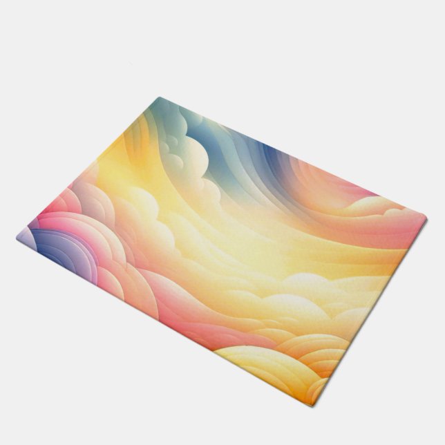 Felpudo Encontrar la paz en las oníricas nubes (Angular)