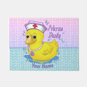 Felpudo Enfermera Ducky