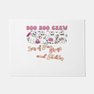 Felpudo Enfermera pediátrica Diversión Halloween Diseño Es