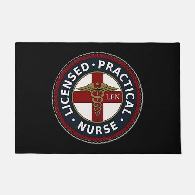 Felpudo Enfermero de LPN (Anverso)