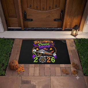 Felpudo Equipo de crucero de Halloween 2026 Camisetas de c