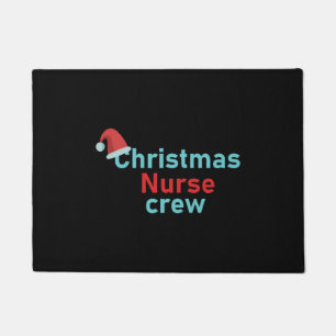 Felpudo Equipo de enfermería de navidades
