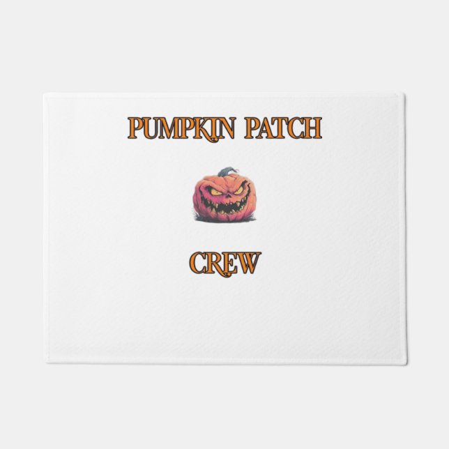 Felpudo Equipo De Parche De Calabaza De Parche Para Clases (Anverso)