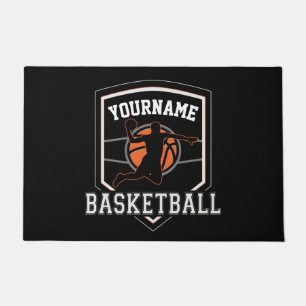 Felpudo Equipo de Slam Dunk de jugador de baloncesto perso