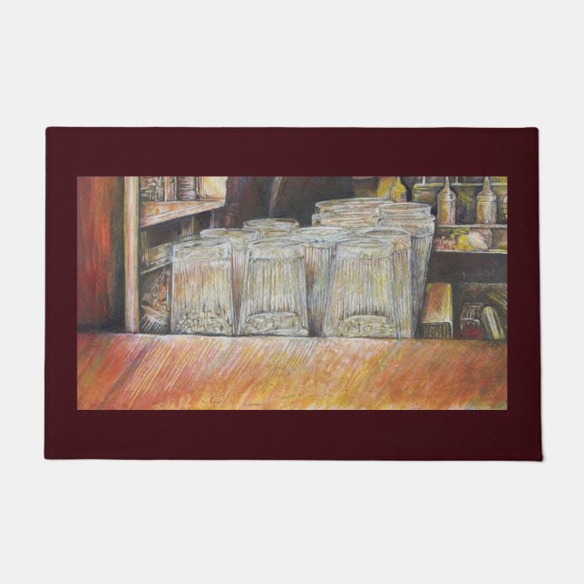 Felpudo Equivalente luminoso de emociones apasionadas (Anverso)