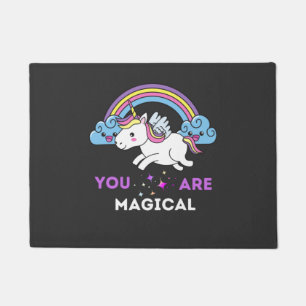 Felpudo Eres Magnífico Unicornio