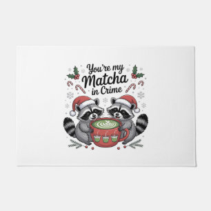 Felpudo Eres mi Matcha en el Delito Amantes Mapaches