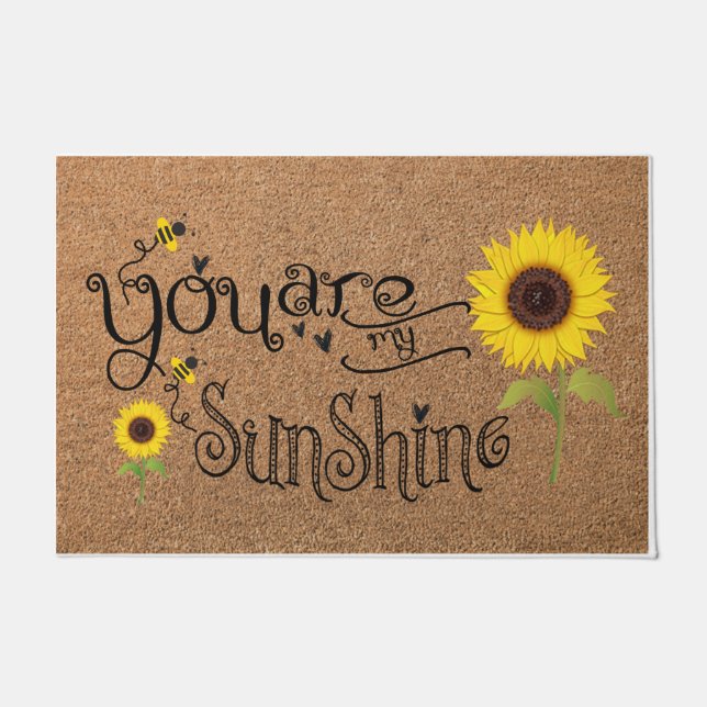Felpudo Eres Mi Sol. | Bee Lover Doormat (Anverso)