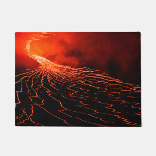 Felpudo erupción del volcán