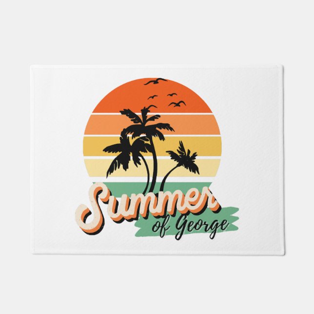 Felpudo Es El Verano De George (Anverso)