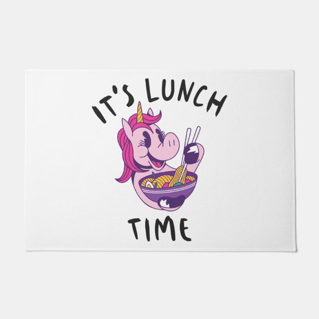 Felpudo Es hora de comer (Anverso)
