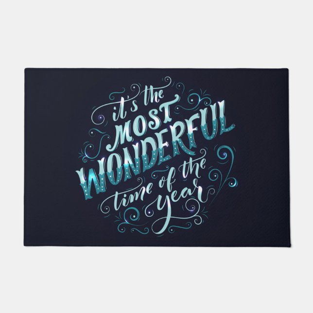 Felpudo Es la época más maravillosa del año (Anverso)