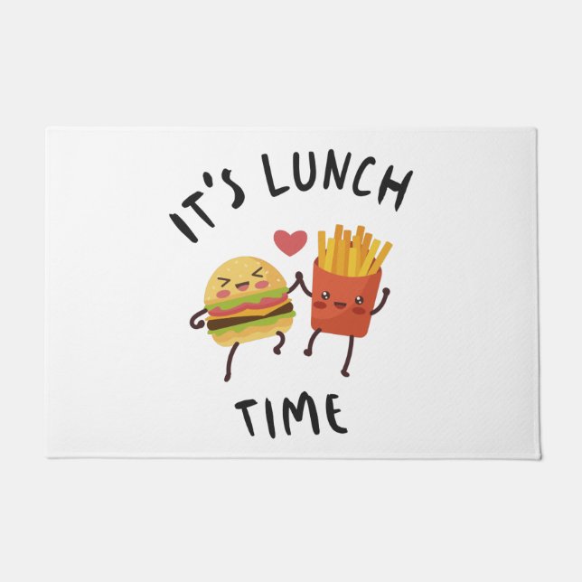 Felpudo Es la hora del almuerzo (Anverso)