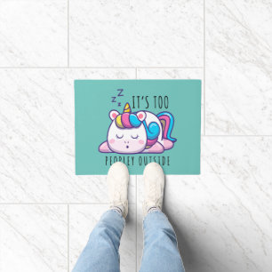 Felpudo Es muy popular fuera de la introvertida de Unicorn