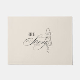 Felpudo Es proverbios fuertes 31:25