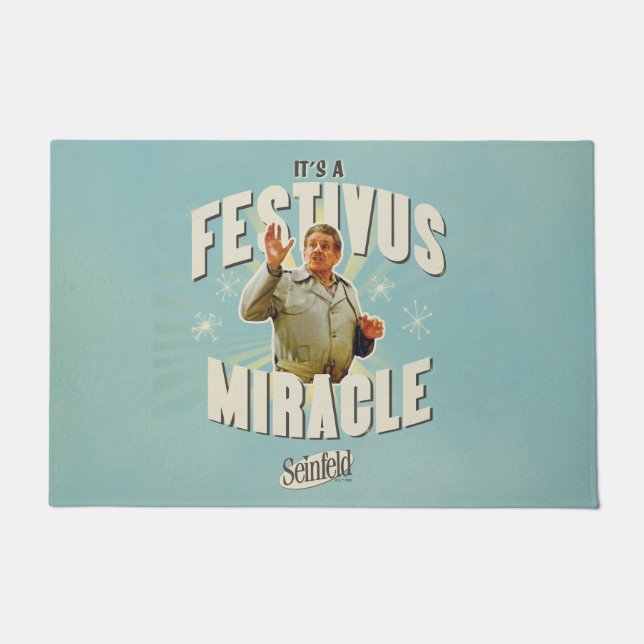 Felpudo Es un Milagro de Festivus (Anverso)