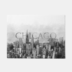 Felpudo Esbozo de Chicago