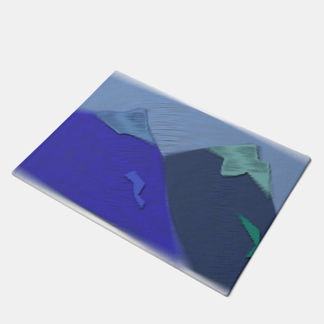 Felpudo Escena de montaña (Angular)