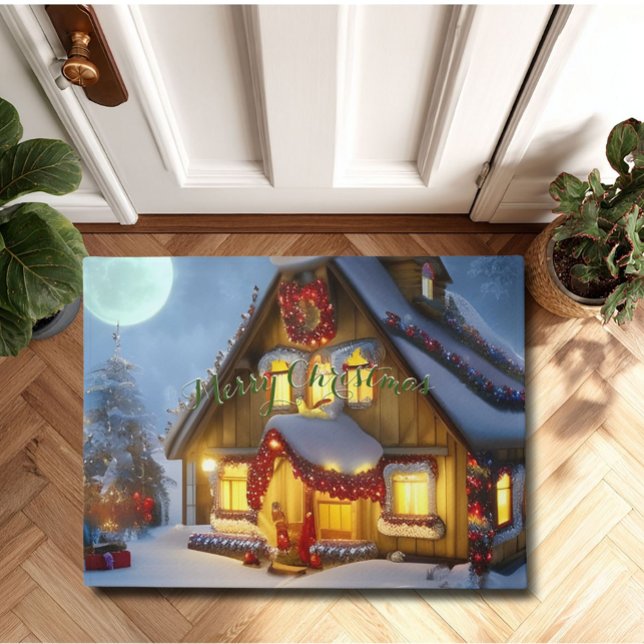 Felpudo Escena mágica de Navidades (Subido por el creador)