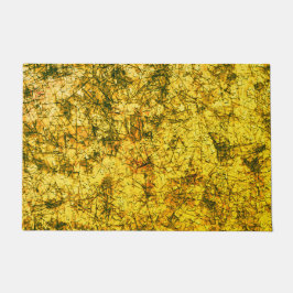 Felpudo Escrates en una imagen amarilla de ocre ligerament