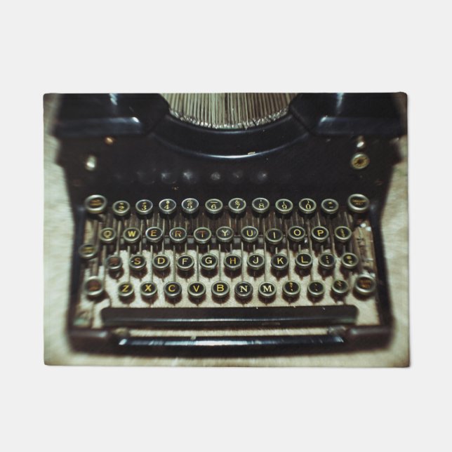 Felpudo Escritora vieja (Anverso)